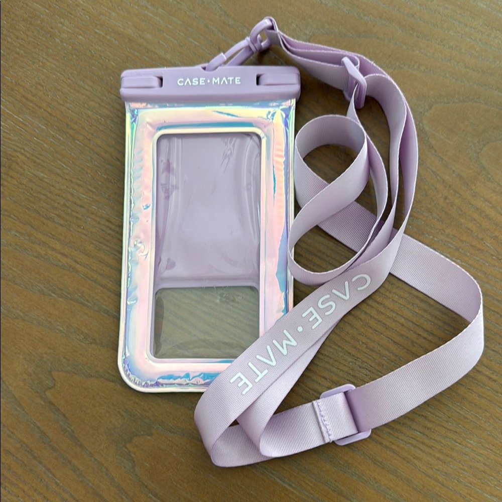 Case-Mate Iridescent and Lavender Phone Pouch
